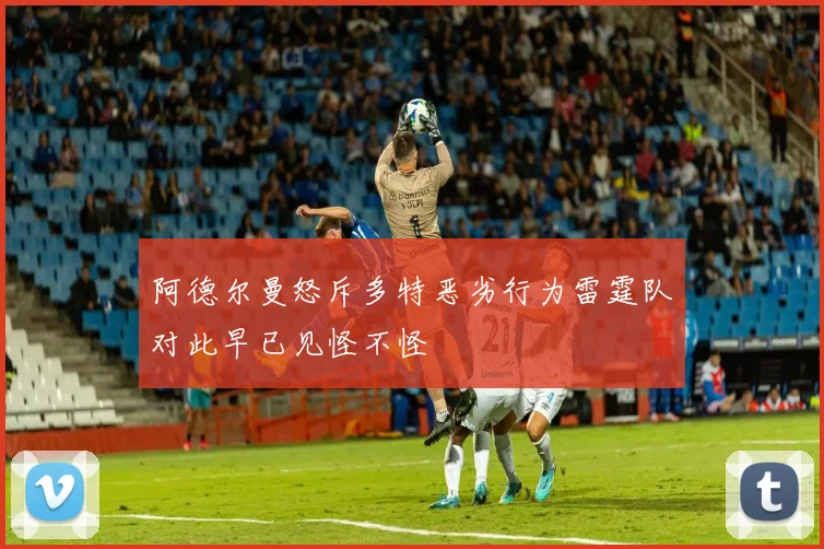 阿德尔曼怒斥多特恶劣行为雷霆队对此早已见怪不怪